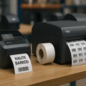 10x10 termal etiket kullanımı