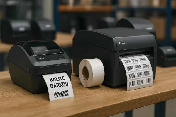 10x10 termal etiket kullanımı