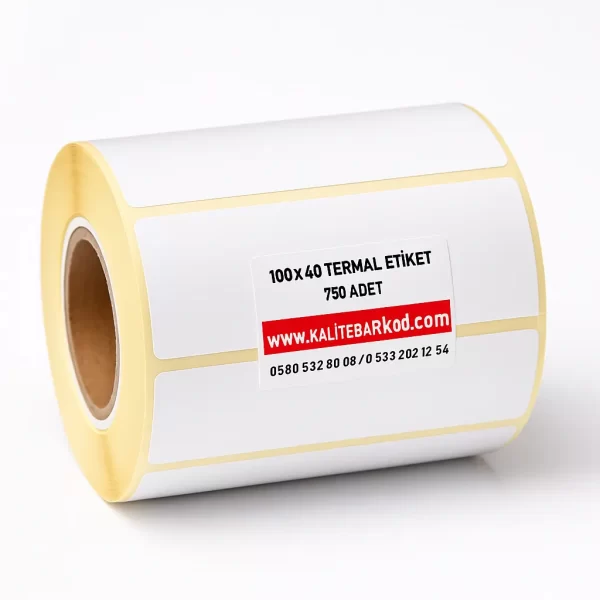 100x40 termal etiket