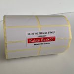 50x20 yanyana 2 li barkod etiket