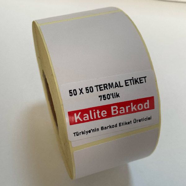 50x50 barkod etiket