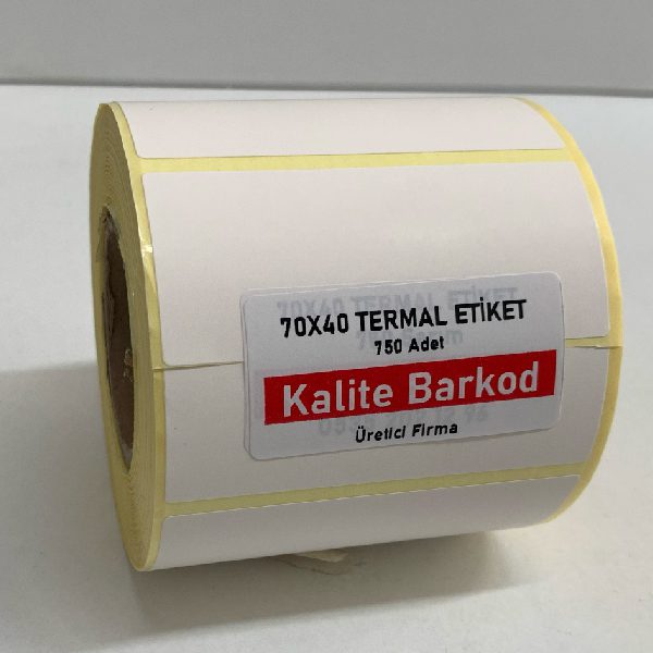 70x40 barkod etiket