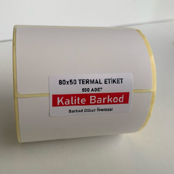 80x50 barkod etiket