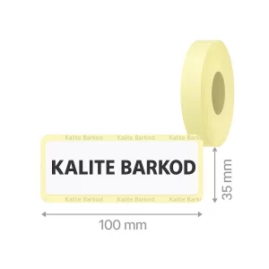 100x30 Termal Etiket - Görsel 2
