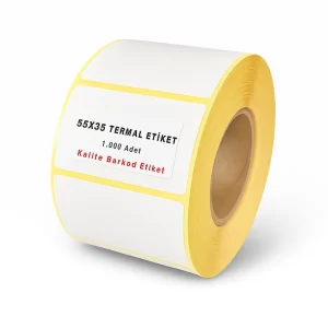 55x35 Termal Etiket - Görsel 1